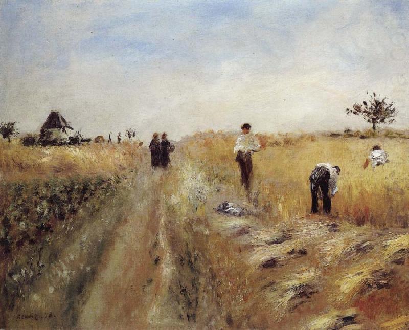 Pierre Renoir The Harvesters china oil painting image